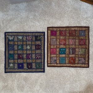 Pillow Covers: Patchwork Tapestry Set